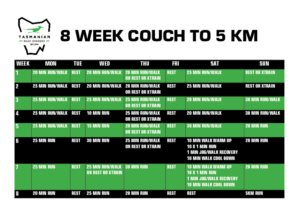 Couch To 5km Tasmanian Road Runners