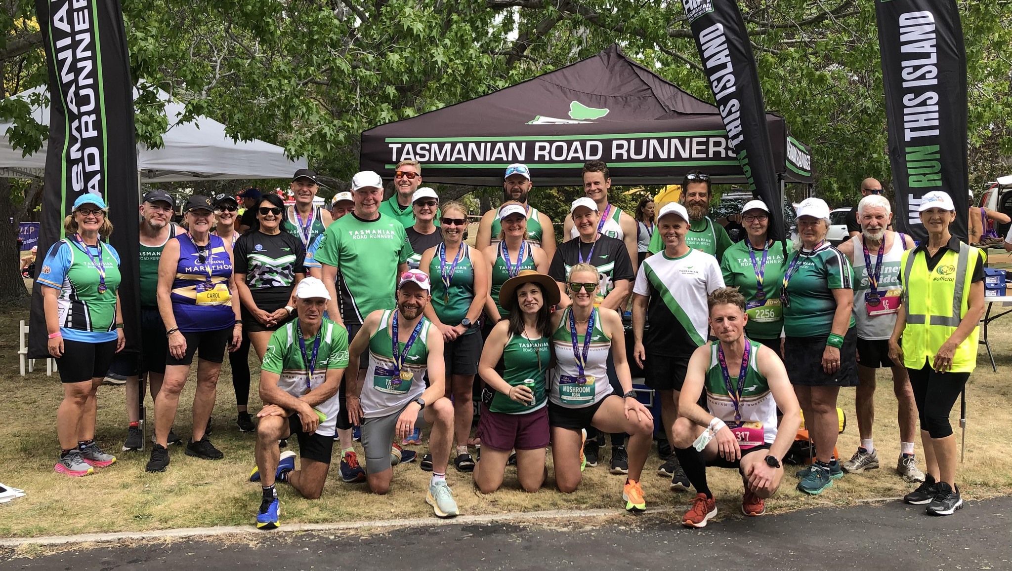 TRR members at Cadbury Marathon, 2024